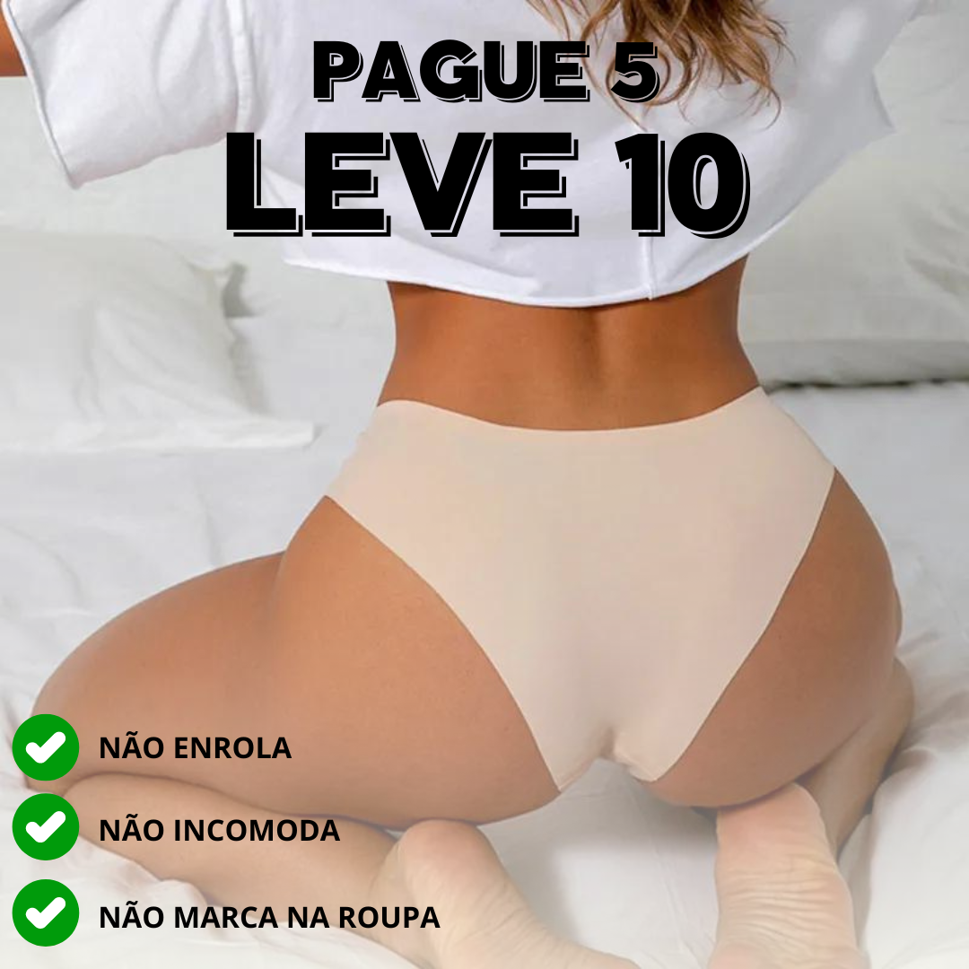 Calcinha Invisível Premium  - PAGUE 5 e LEVE 10 + FRETE GRÁTIS