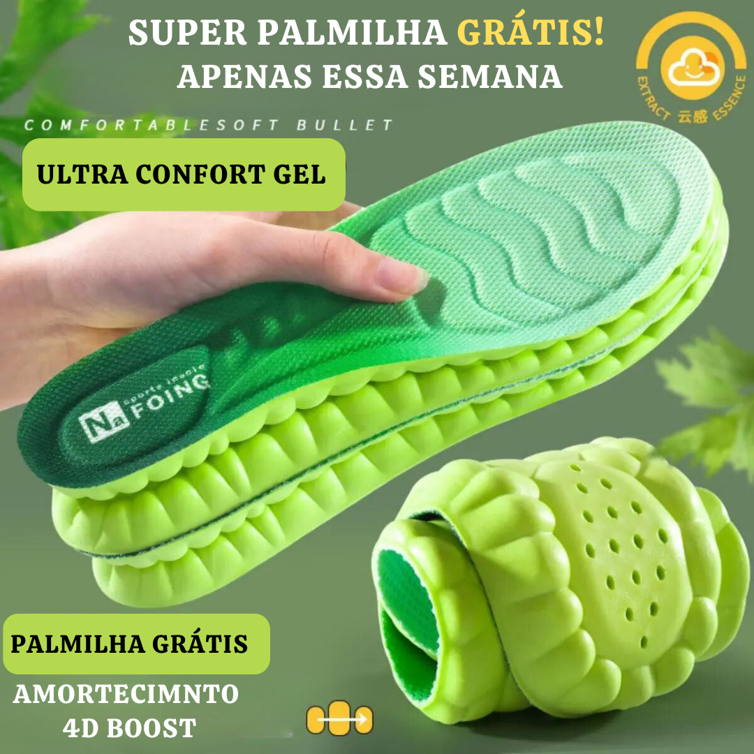 Ultra Comfort Ortopédico Calce Fácil + Palmilha Grátis