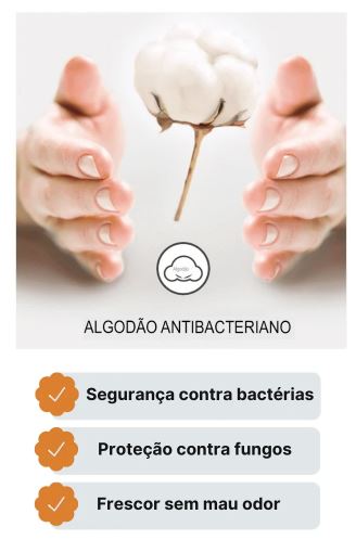 Calcinha Antibacteriana - KIT 10 Unidades